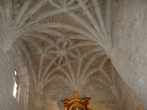 Techos del gótico flamígero de la Capilla Nobiliaria de San Pedro